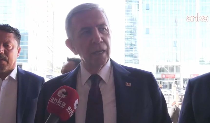 Mansur Yavaş: Bunun adı tasarlayarak cinayet olur, bir an evvel tahliye edin