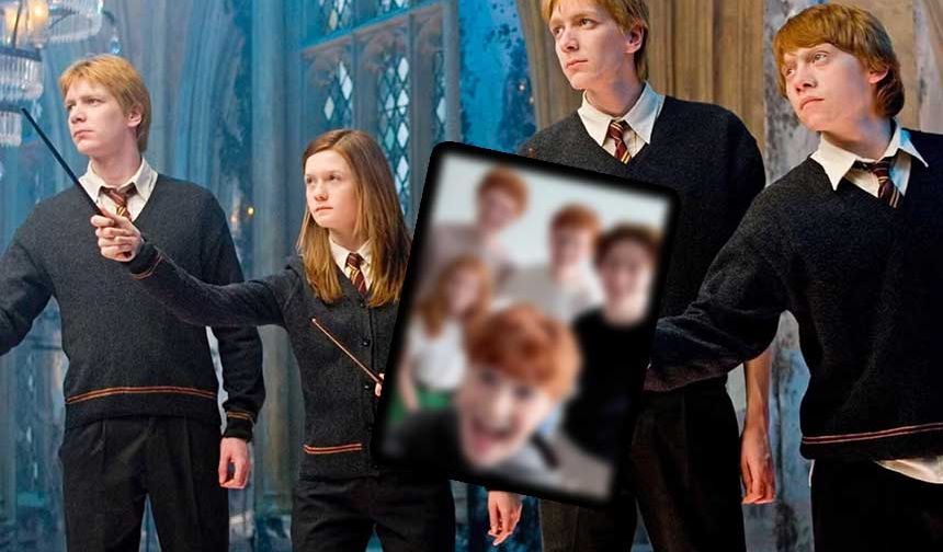 Harry Potter'ın yeni Weasley ailesinden ilk fotoğraf geldi