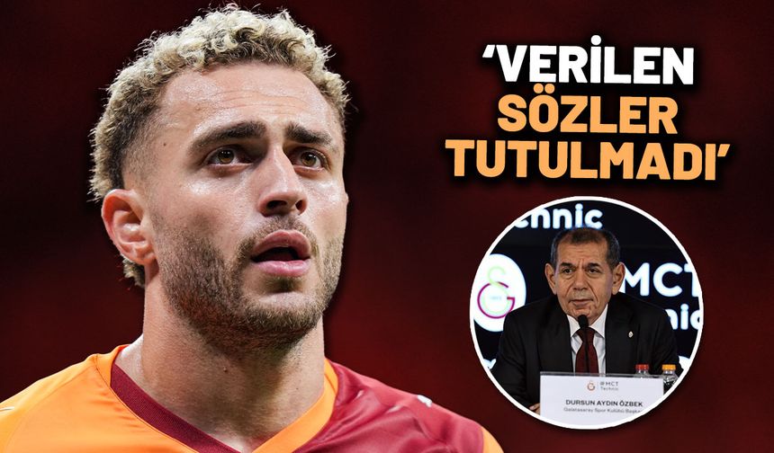 Galatasaray'da tansiyon yükseldi! Barış Alper cephesinden yönetime sert tepki