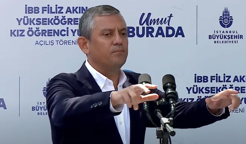 Özel, CHP iktidarında verilecek ilk talimatı açıkladı