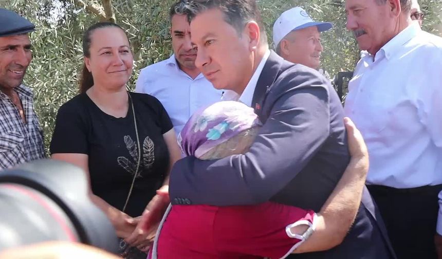 Muğla Büyükşehir Belediye Başkanı Aras’tan Akbelen’e ziyaret