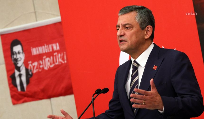 Özgür Özel'den Sarıyer mitingine çağrı: Biz sırtımızı millete dayadık