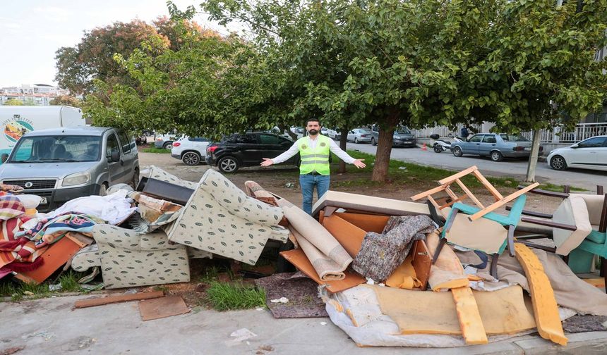 Buca’da randevu ile mobilya atığı toplama sistemi