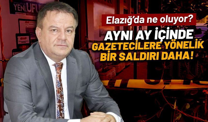 Gazeteciye pompalı tüfekli saldırı