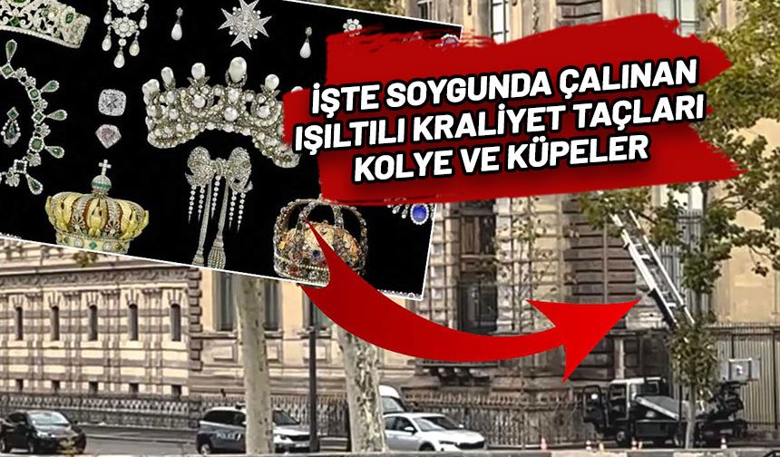 Hırsızlar paha biçilmez mücevherleri Louvre'den 7 dakikada inanılmaz bir yöntemle çaldı