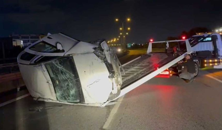 TEM'de feci kaza! Çok sayıda yaralı var