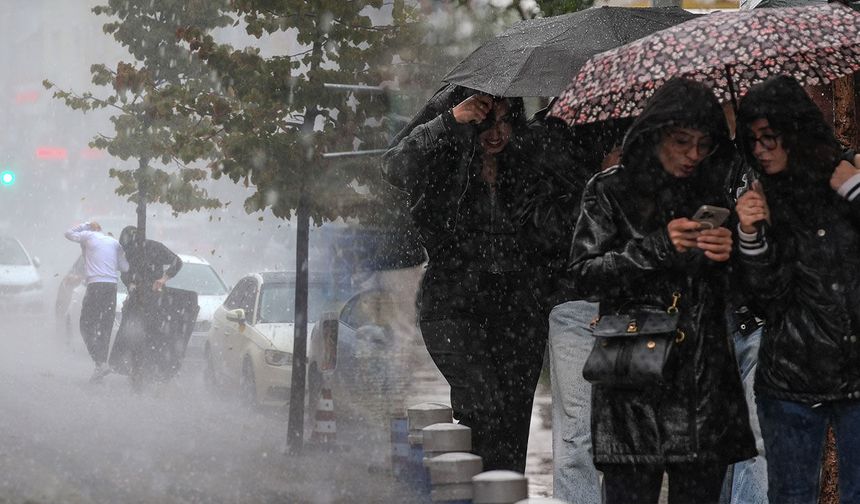 Meteoroloji'den çok sayıda ile sağanak uyarısı