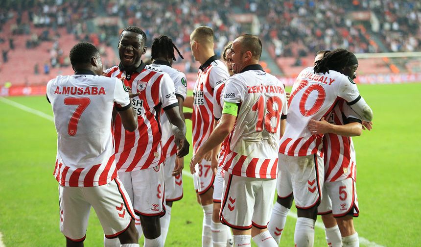 Avrupa'da Karadeniz fırtınası! Samsunspor Kiev'i rahat geçti