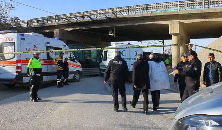 İşte giderken trenin altında feci şekilde can verdi