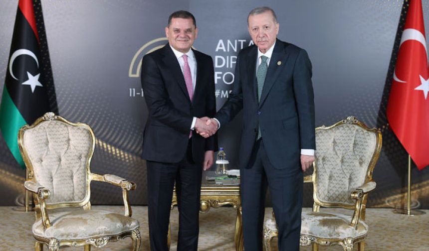Cumhurbaşkanı Erdoğan'dan, Libya Başbakanı Dibeybe'ye taziye mesajı
