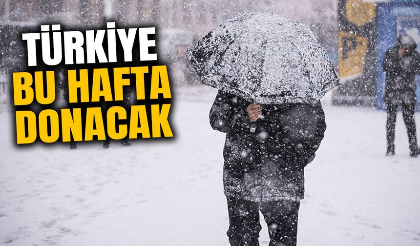Kar yurdu esir alacak! İşte 5 günlük hava durumu