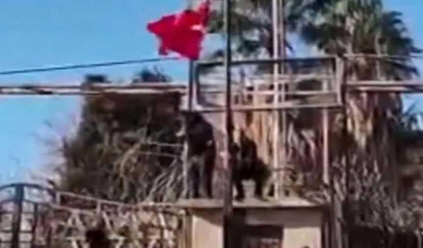 Bayrak provokasyonunda 14 gözaltı