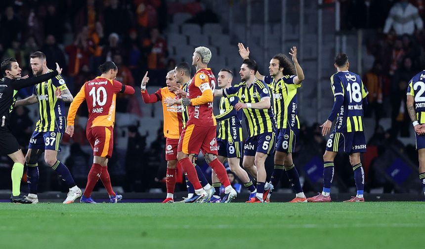 Derbinin PFDK cezaları açıklandı