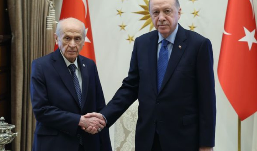 Cumhurbaşkanı Erdoğan, Bahçeli ile görüşecek