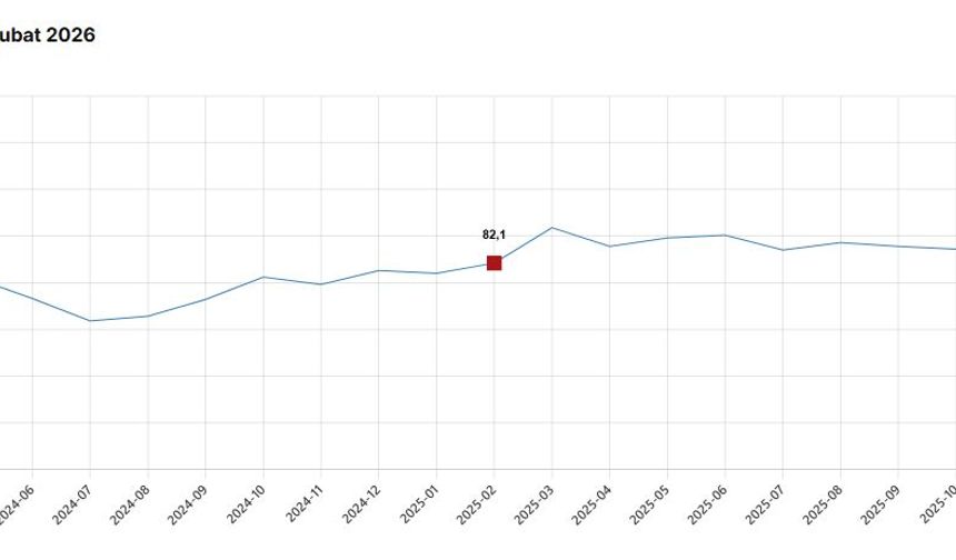 TÜİK: Tüketici güven endeksi şubatta arttı