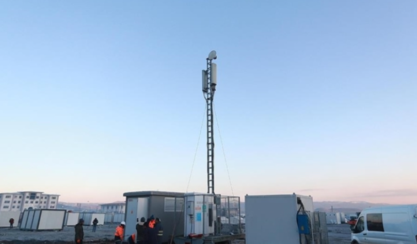 Deprem bölgesindeki haberleşme altyapısına 581,7 milyon liralık yatırım yapıldı