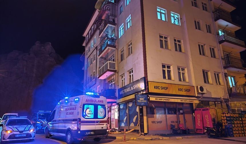 Çorum'da pencereden düşen kişi yaşamını yitirdi