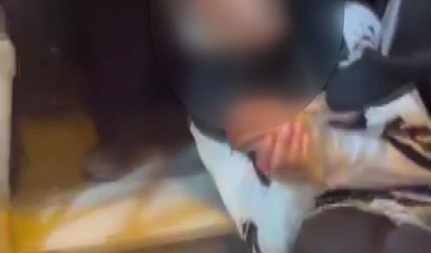 Kan donduran akran zorbalığı! Elleri ve ayakları bantlandı, darp edildi