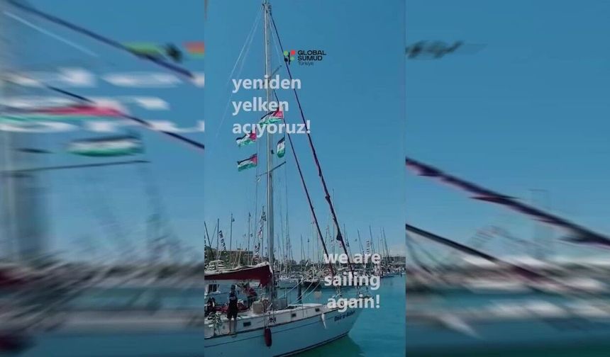 Sumud Filosu 56 sivil gemiyle yeniden Gazze yolunda