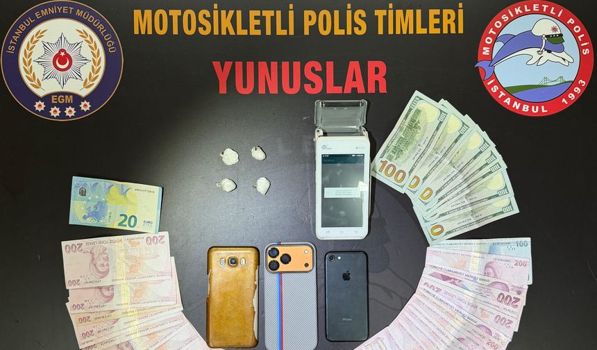 Maslak'ta takside 'Kağıt bitti' yazan POS cihazından uyuşturucu çıktı: 3 gözaltı