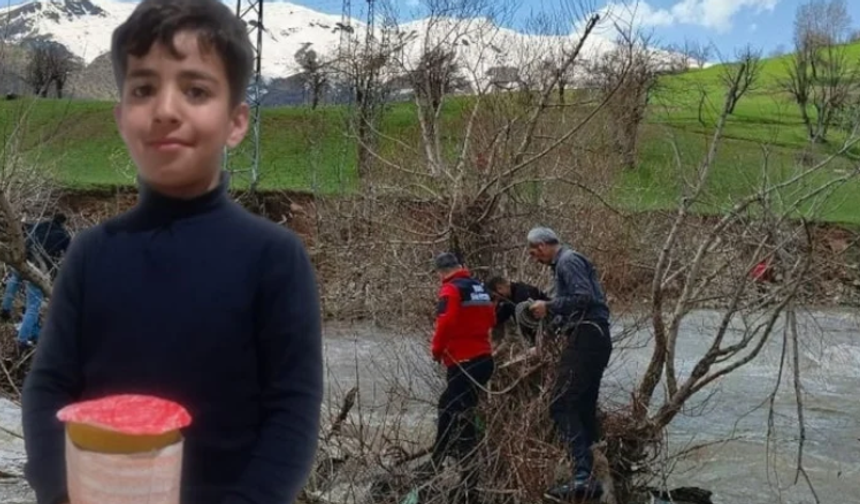 8 yaşındaki Osman'ın 4'üncü günde derede cansız bedeni bulundu