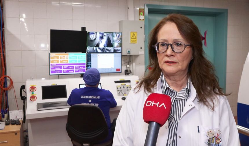 Televizyon izlerken ani görme kaybı yaşadı; hiperbarik oksijen tedavisiyle yeniden görmeye başladı