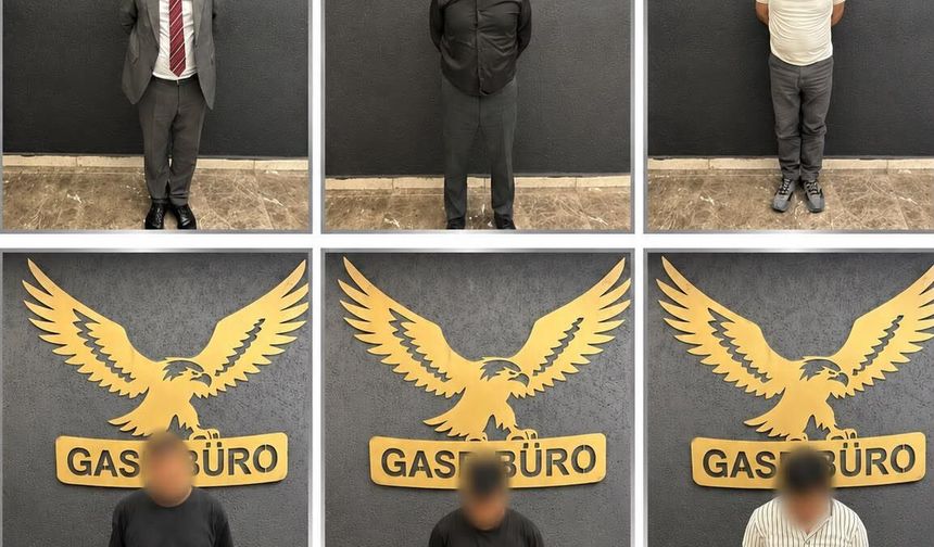 Kendini 'Genel Başkan' olarak tanıtıp denetim yapan kişinin de aralarında olduğu 6 şüpheli gözaltında
