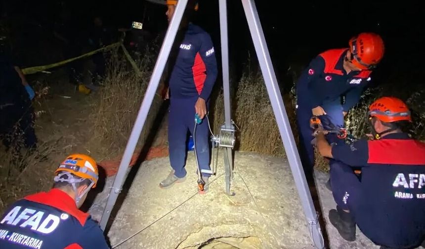 Uşak'ta kayıp ihbarı yapılan kadın su kuyusunda ölü bulundu