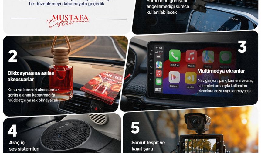 Karayolları Trafik Yönetmeliği'nde yeni düzenleme