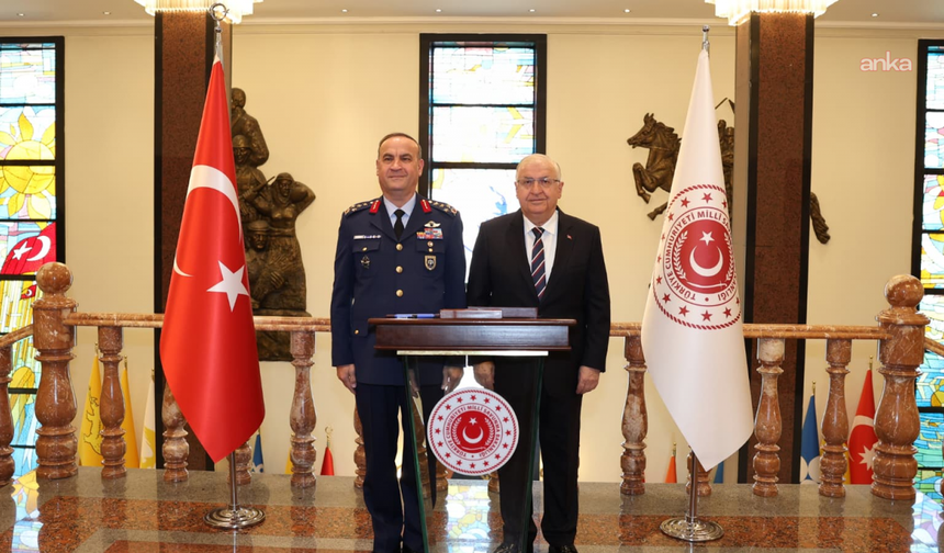 Bakan Güler, Hava Kuvvetleri Komutanı Orgeneral Dalkıran'ı kabul etti