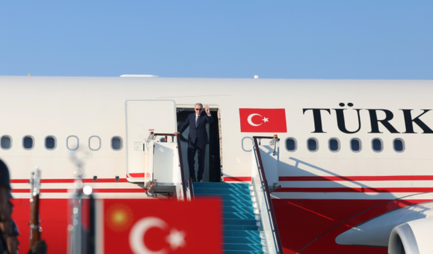 Cumhurbaşkanı Erdoğan Suudi Arabistan'a gitti