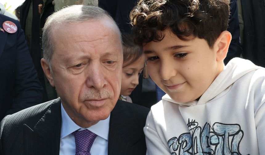 Cumhurbaşkanı Erdoğan, AileFest alanını ziyaret etti