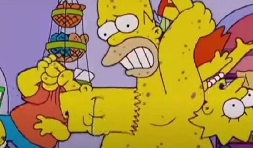 Koroanvirüsün ardından dünyayı maymun çiçeği virüsü endişesinin sardığı şu günlerde 'The Simpsons' dizisinin söz konusu virüsle ilgili öngörüleri gündeme geldi.