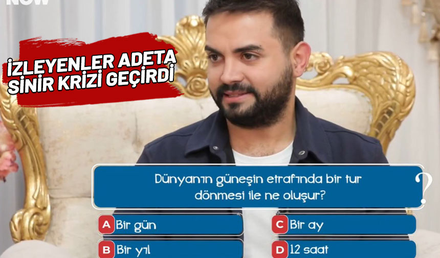 "Dünya Güneş'in etrafında bir tur dönerse ne olur?"  sorusuna verilen cevaplar saç baş yoldurdu