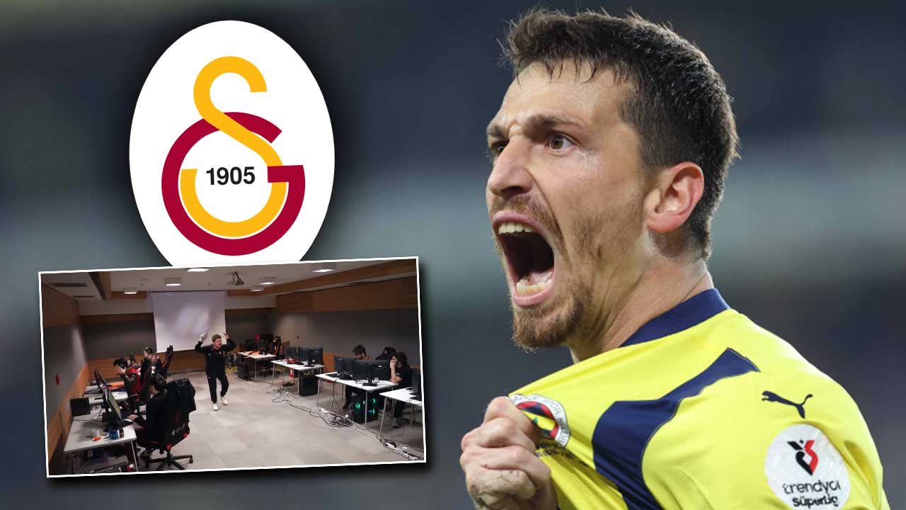 Galatasaray Mert Hakan'la alay etti