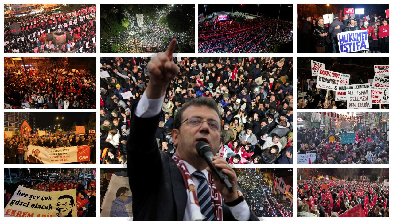 Türkiye İmamoğlu için sokakta! İşte il il yaşananlar...