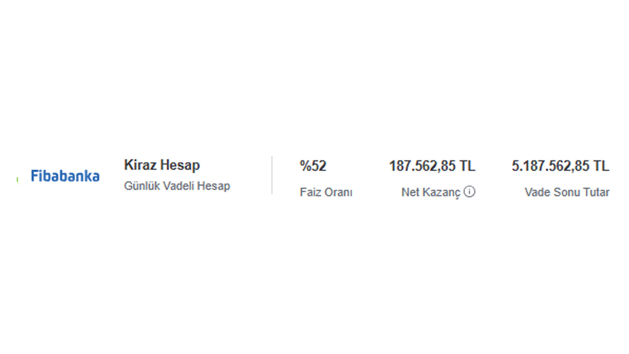 Bankaların mevduat faizi yarışı! 5 milyon TL’nin aylık getirisi uçtu...