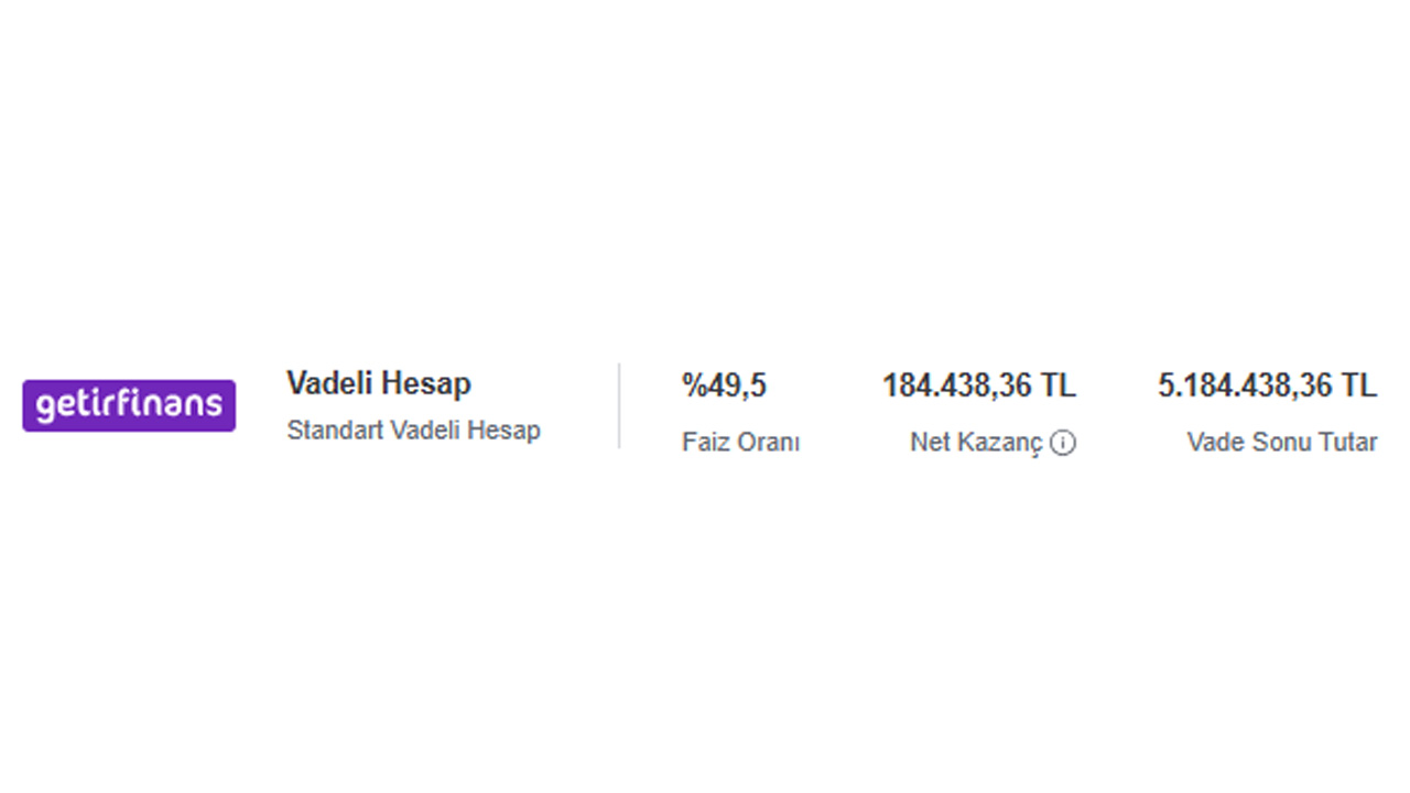 Bankaların mevduat faizi yarışı! 5 milyon TL’nin aylık getirisi uçtu...