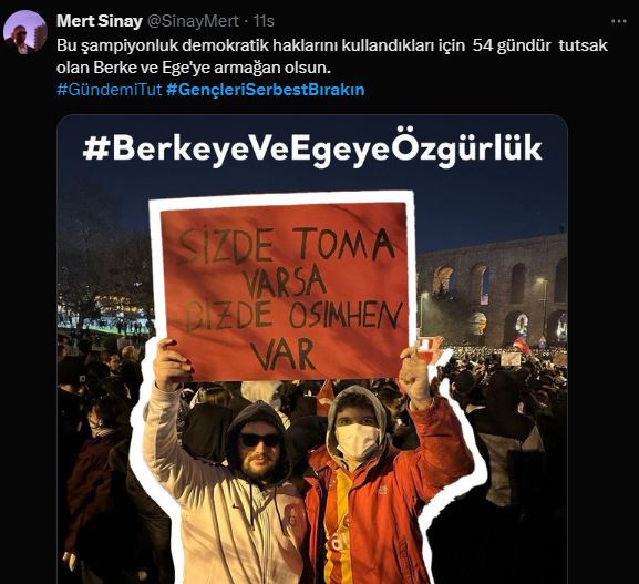 Atatürk'ün hediye ettiği bayramda gençler hapiste