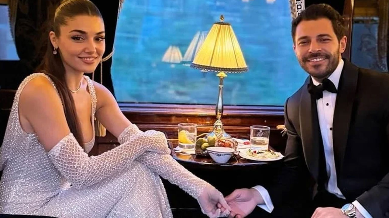 Hakan Sabancı ile Hande Erçel tren sefasına servet harcadı