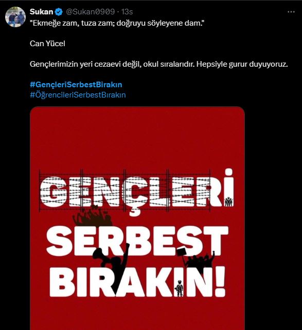 Atatürk'ün hediye ettiği bayramda gençler hapiste