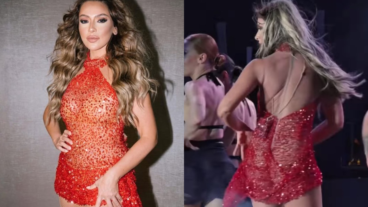 Kıyafetiyle yine Hadise yarattı!