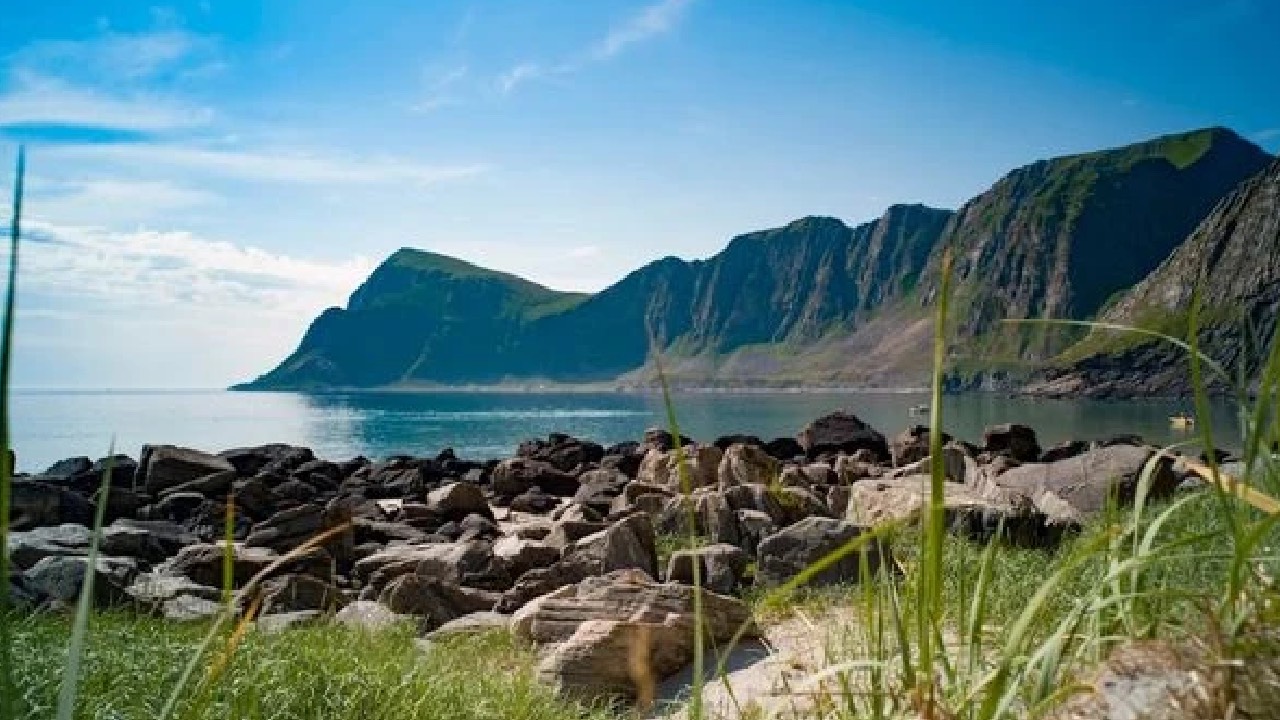 Plage de Puinn, Norvège