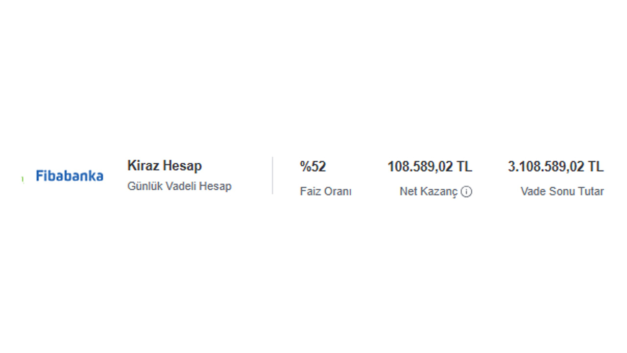Banks' deposit interest race! Monthly return of 3 million TL skyrocketed...