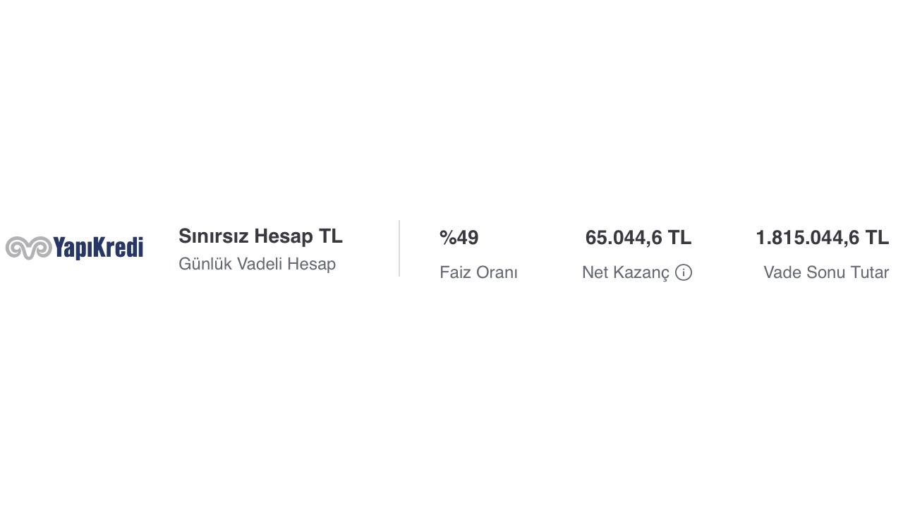 Wettlauf um die Einlagenzinsen der Banken! Die monatliche Rendite von 1 Million 750.000 Lira stieg sprunghaft an