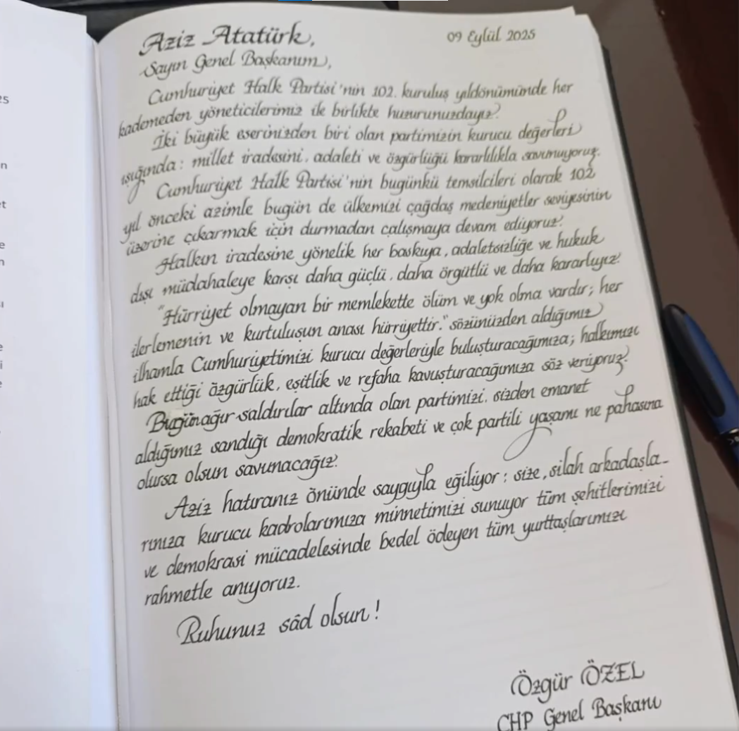 Anitkabir Ozel Defteri