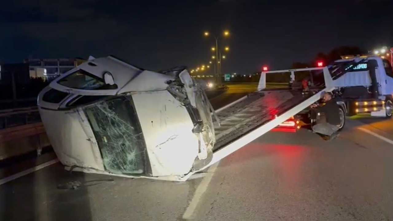 TEM'de feci kaza! Çok sayıda yaralı var