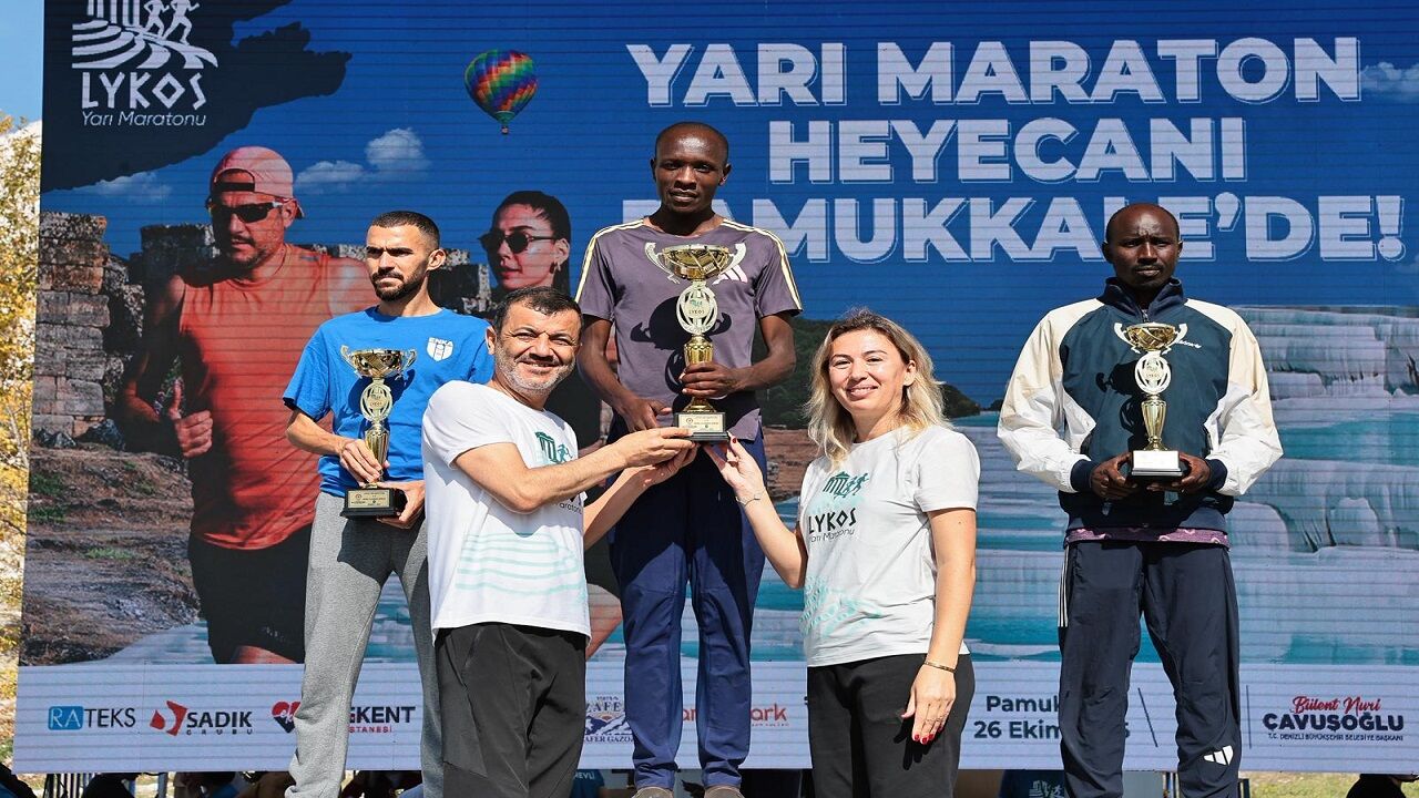 Pamukkale’de tarihi maraton heyecanı
