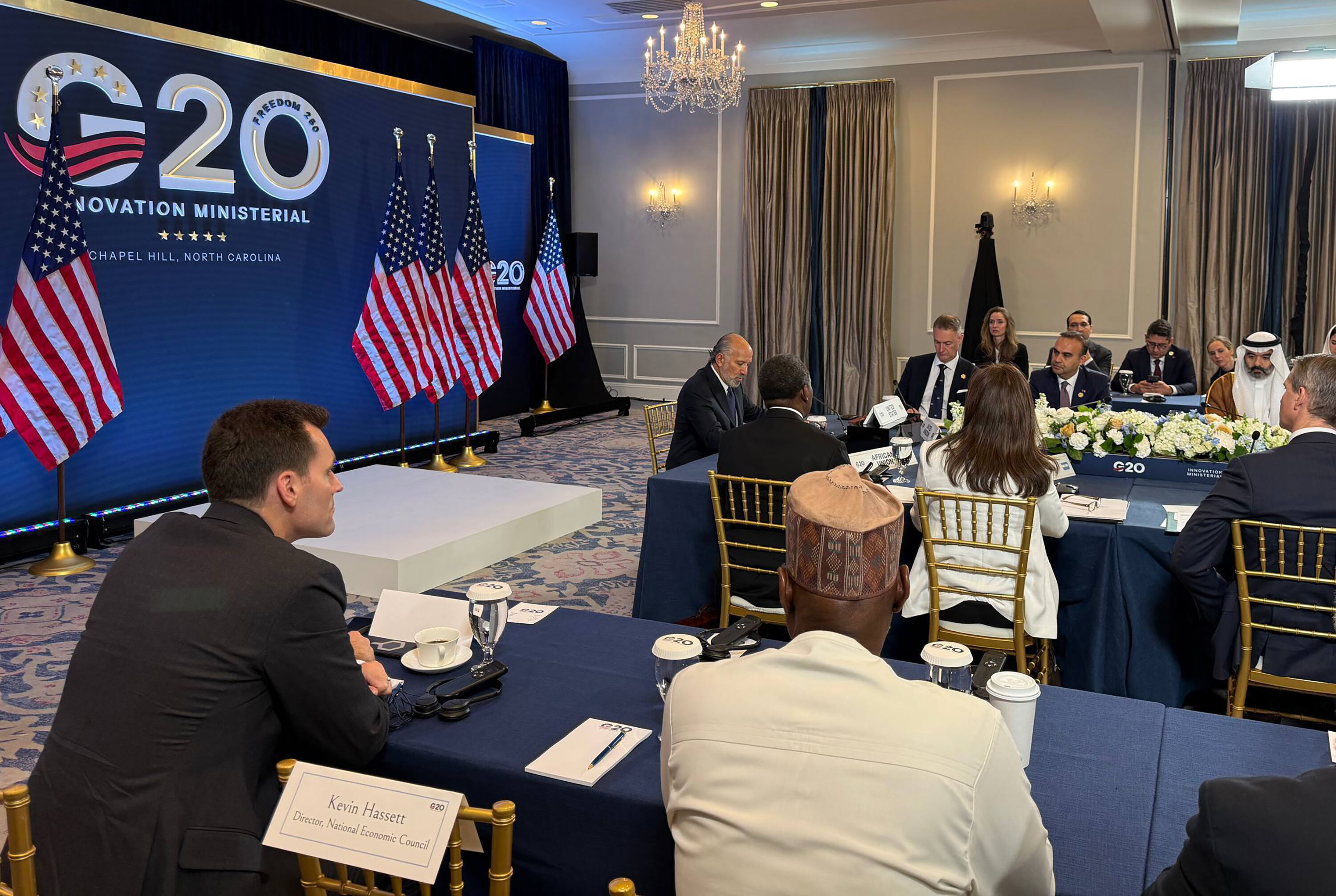 Bakan Kacır, G20 toplantısında Türkiye'nin yapay zeka hedeflerini anlattı