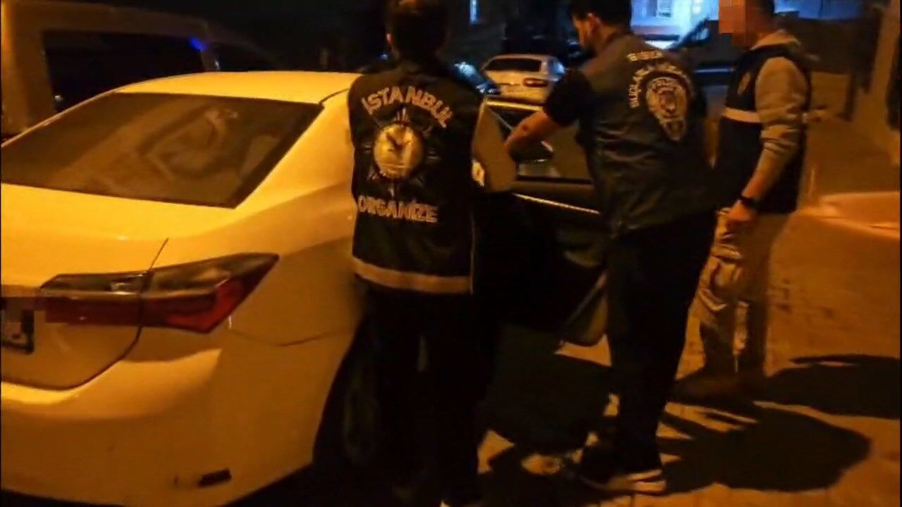 İstanbul merkezli 20 ilde suç örgütlerine operasyon: 155 gözaltı